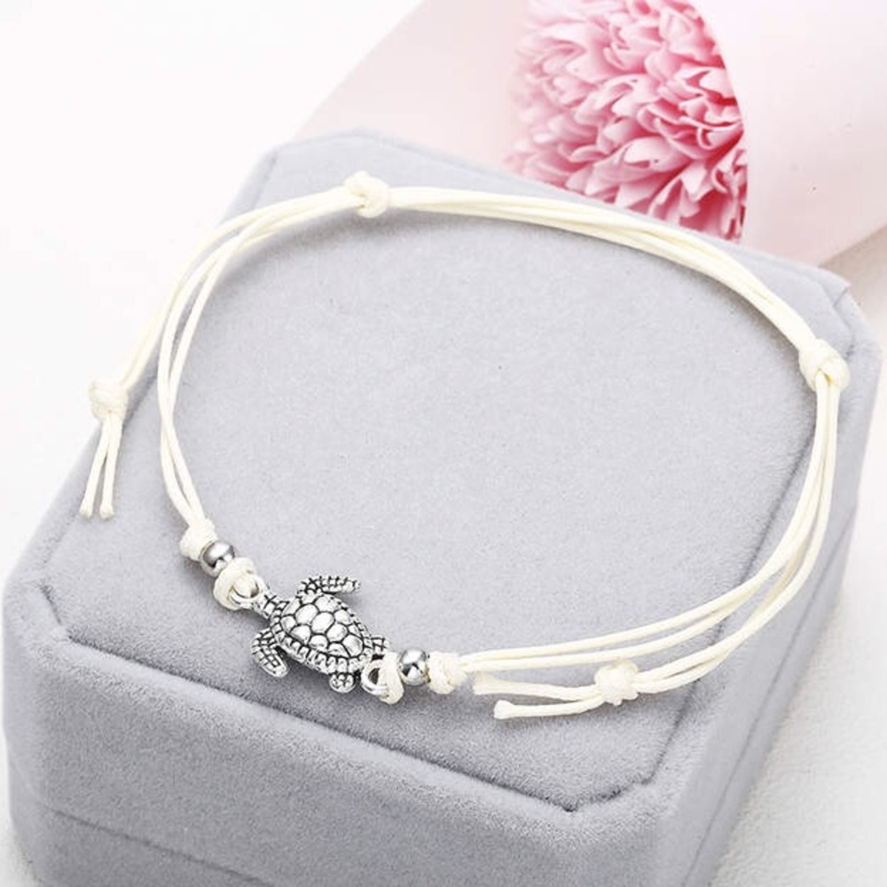 SEA🌊TURTLE ANKLET💙💎💲FIRM🛍➕BUNDLE 4 DISCOUNT💙 - Picture 4 of 5